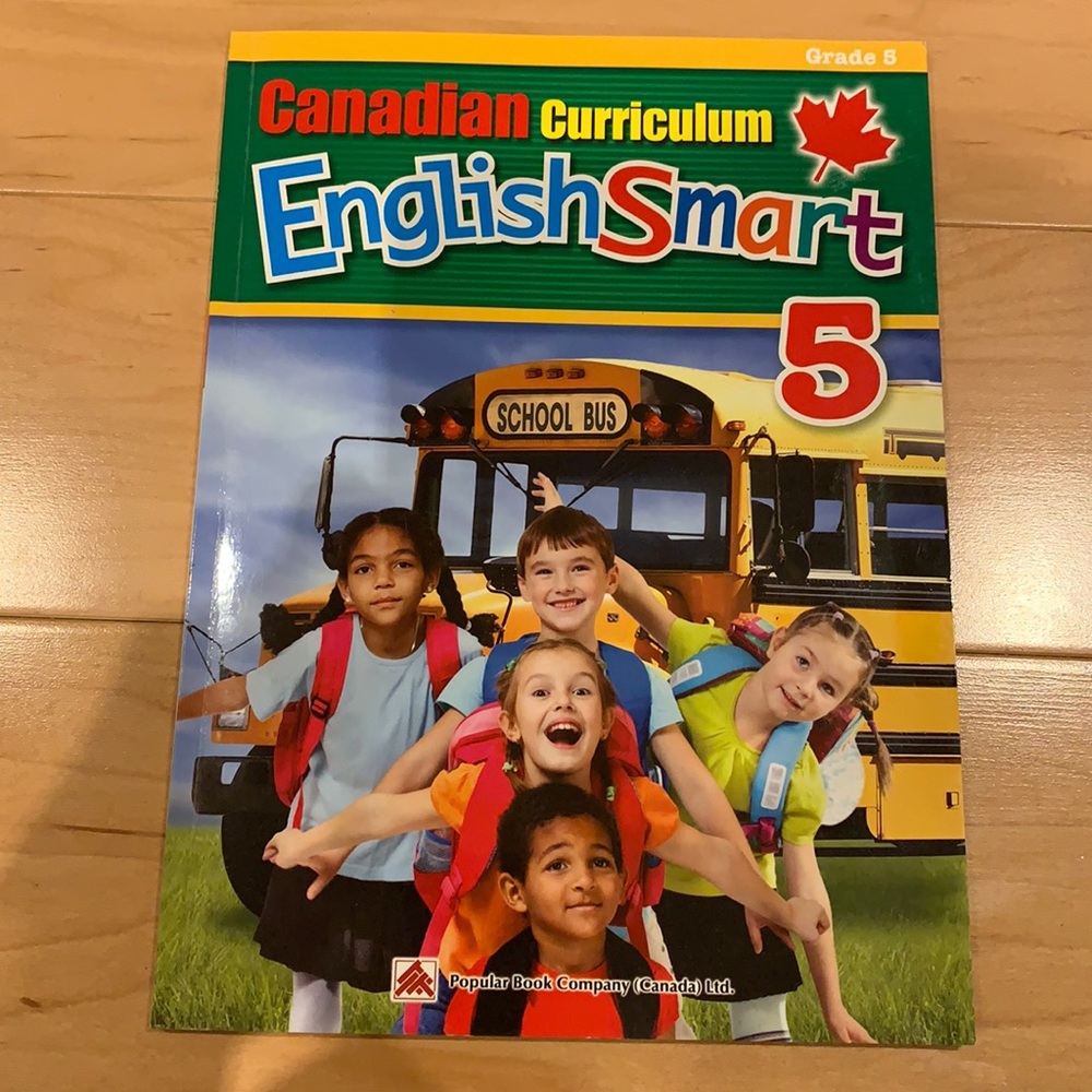 ✏️🆓FREE with $20 purchase - EUC Canadian Curriculum EnglishSmart 5